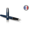 Перьевая ручка PARKER SONNET CORE F539 (1945364) LaqBlue CT M