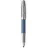 Ручка роллер PARKER SONNET PREMIUM T537 METAL BLUE CT F 2119745